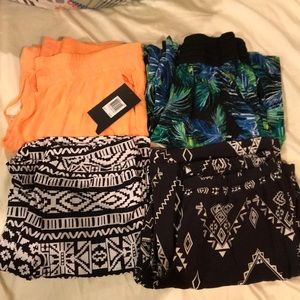 4 Palazzo Pants - Hurley, juniors but I’m a 10